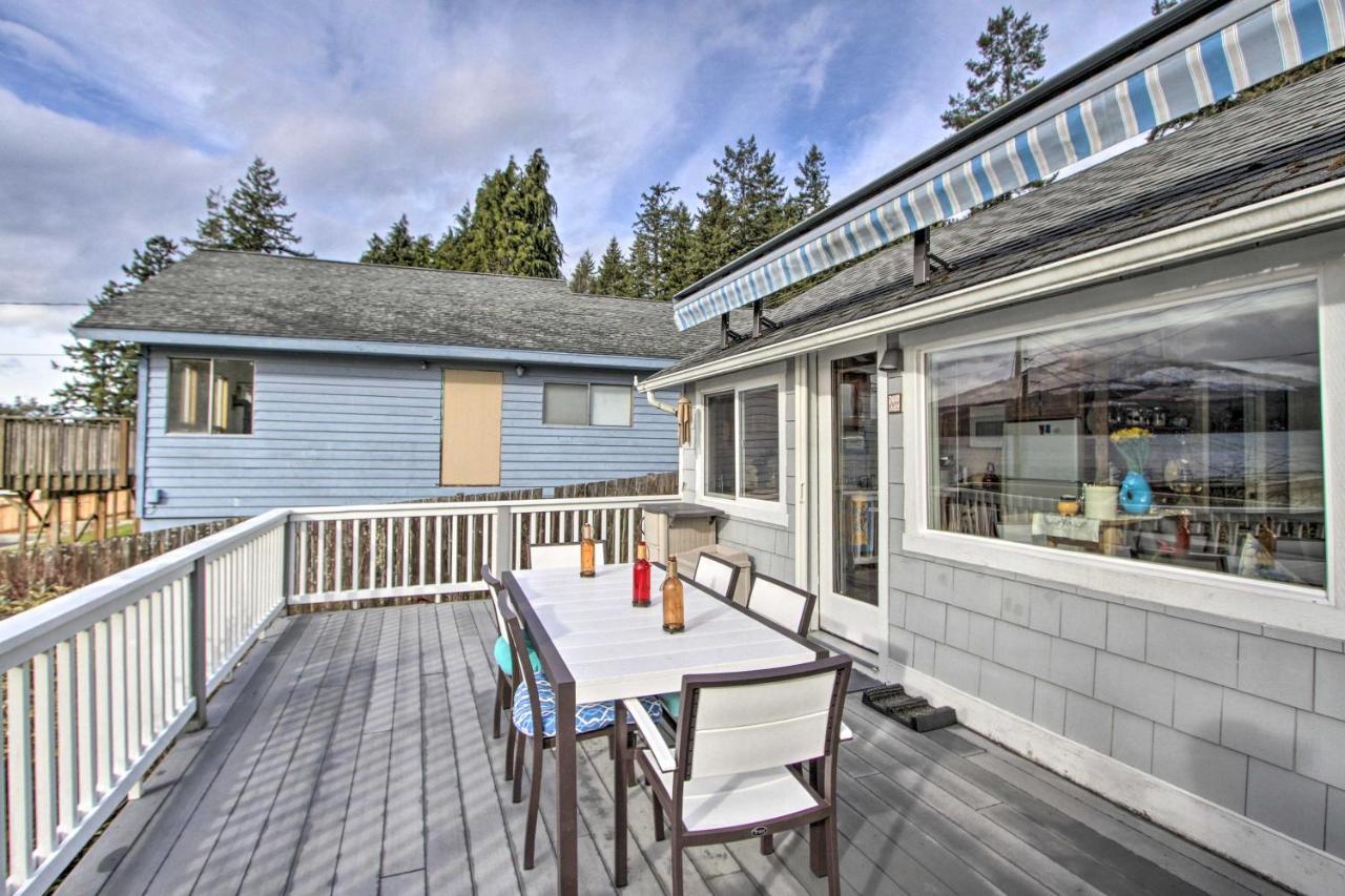 Idyllic Waterfront Cottage With Beach And Sunset Views Port Townsend Exterior photo