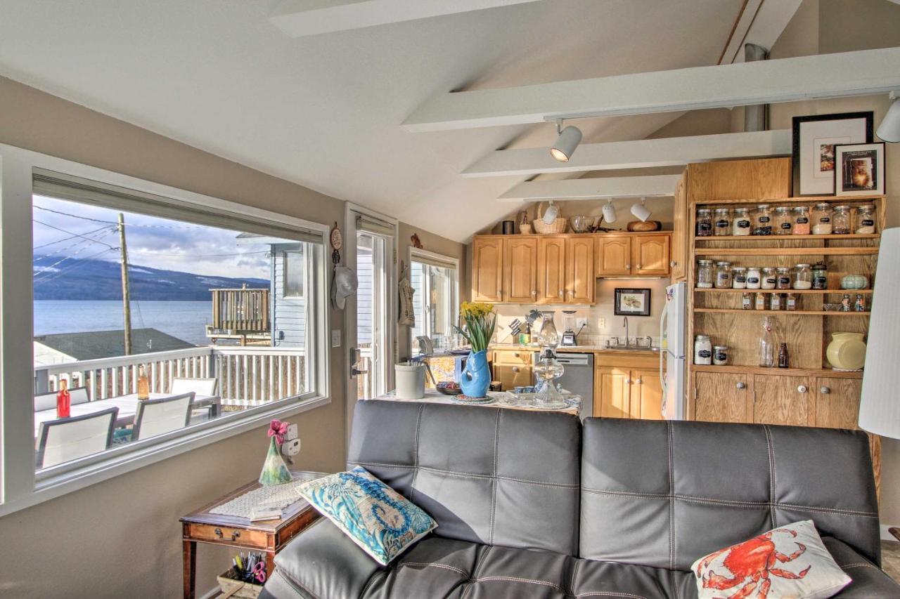 Idyllic Waterfront Cottage With Beach And Sunset Views Port Townsend Exterior photo