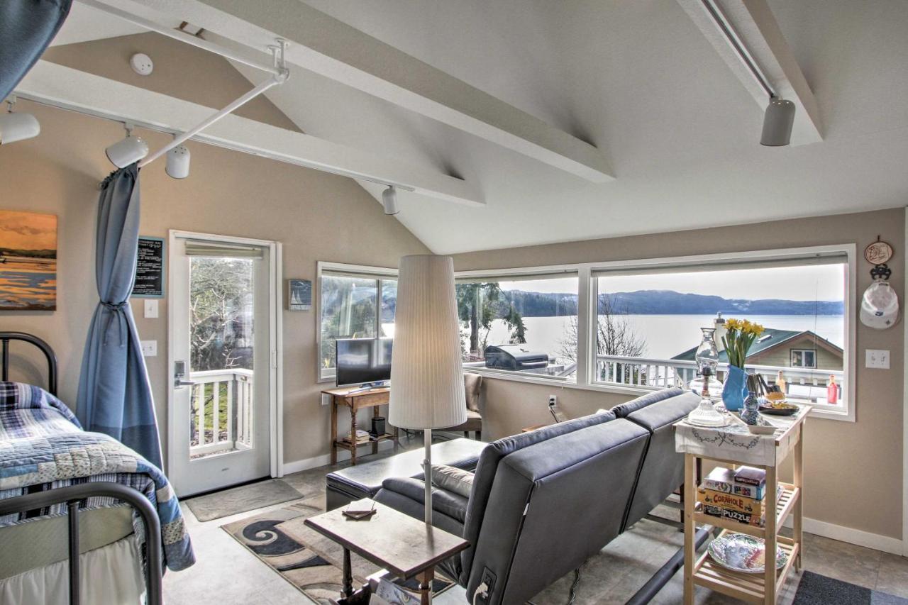 Idyllic Waterfront Cottage With Beach And Sunset Views Port Townsend Exterior photo