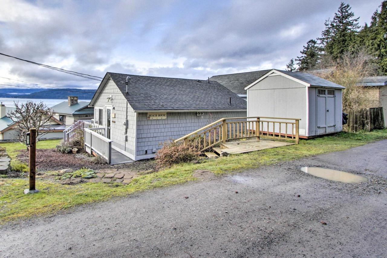 Idyllic Waterfront Cottage With Beach And Sunset Views Port Townsend Exterior photo