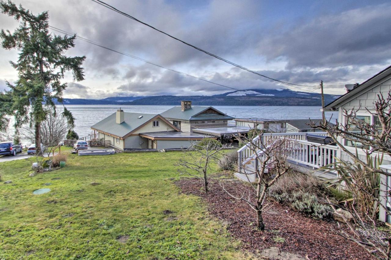 Idyllic Waterfront Cottage With Beach And Sunset Views Port Townsend Exterior photo